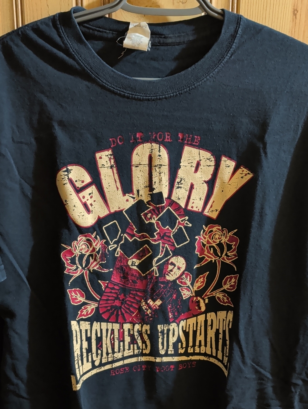 Reckless Upstairs' Glory' Tee for Men Unbranded